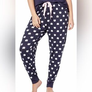 Jenni by Jennifer Moore navy blue cat pijama pants, NWT, Size 2X